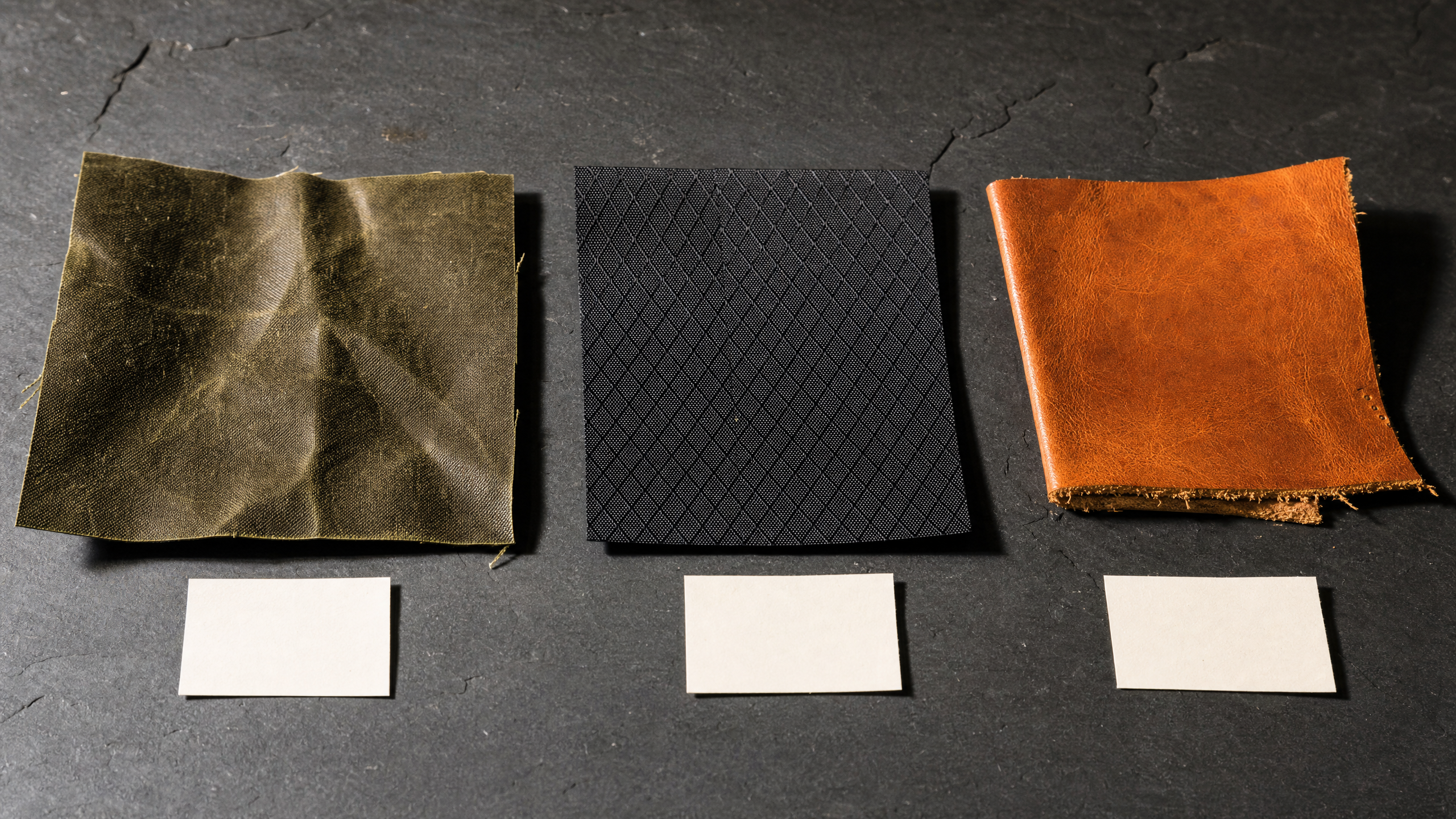 Golf bag materials comparison: wax canvas vs nylon vs full-grain leather — Links Sports Co material guide